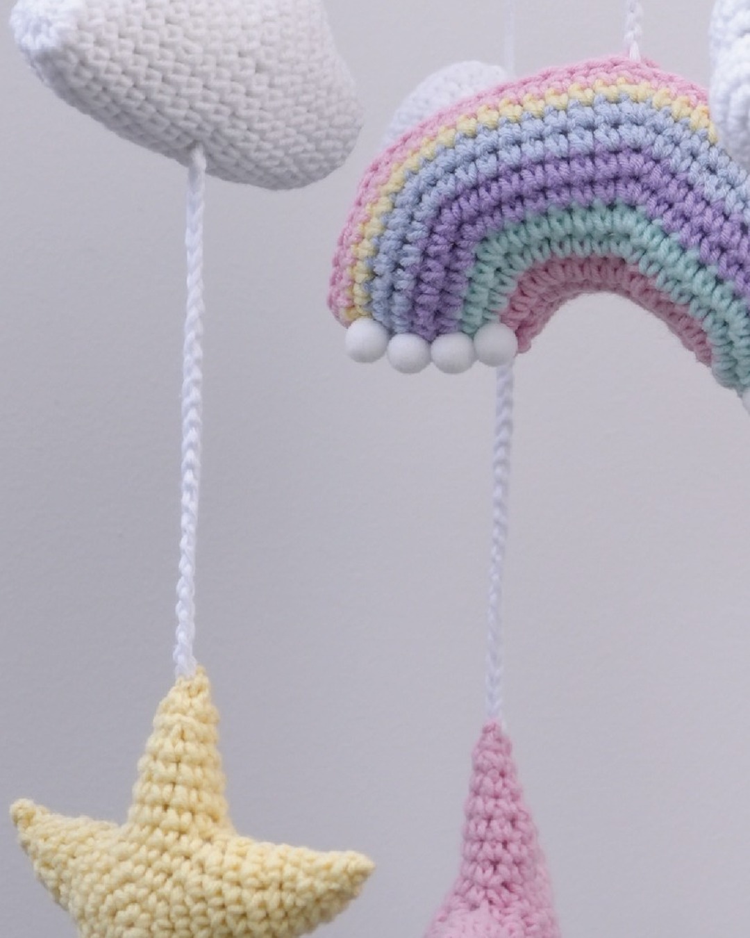 Love in the Air mobile — closer view